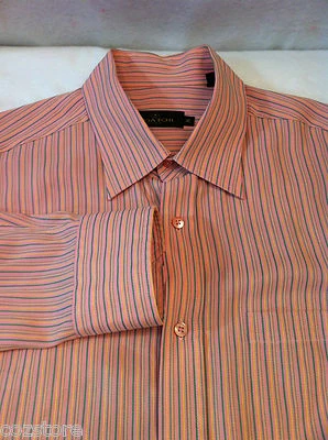 Bugatchi Uomo Long Sleeve Button Down Collar Casual Dress Shirt Mens Size XL - Image 1 of 4