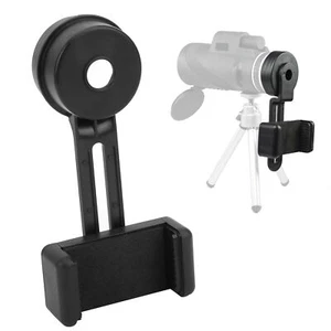 Telescope Phone Adapter Cell Phone Portable Digiscoping Mount Holder(Black) Hot - Zdjęcie 1 z 22