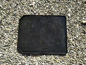 Gummiwanne, Gummimatte, Schuhwanne, Schuhabtropfschale, gebraucht,  - Bild 1 von 6