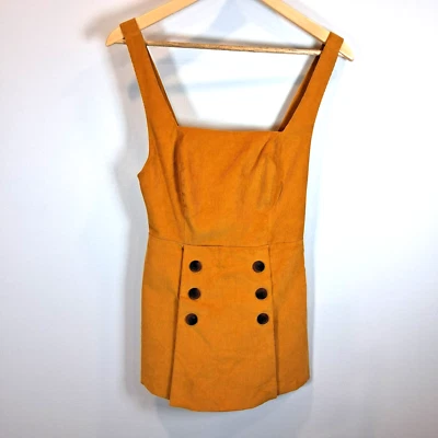 Nuevo con etiquetas Pantalones Cortos BDG Urban Outfitters Mostaza Para Mujer Talla S Dark Academia Foto 1 de 4