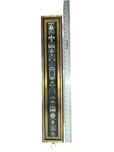 Antiker neoklassizistischer Zierrahmendruck, Goldzierleiste, dekorative Wandkunst - Bild 1 von 9
