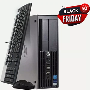 HP Z230 Desktop Computer Intel i5-4590 16GB Ram, 256GB SSD WiFi BT Windows 11 - Picture 1 of 7