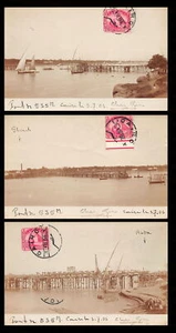 Egypt - Bridge 535 built between Giza (Gizeh) and Roda Island (Rawdah Island) - - Picture 1 of 2