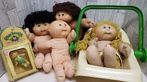 Vintage Cabbage Patch Doll Lot Carrier Signed Xavier Roberts💥Read - Bild 1 von 16