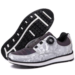 Golf Shoes for Men Professional Golf Sport Sneakers Outdoor Anti-slip Trainers - Foto 1 di 16