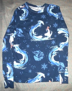 Disney's Frozen Elsa Girls Size 8 Longsleeve Pajama Shirt - Picture 1 of 1