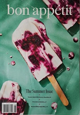 Bon Appetit Magazine 2023 June Summer Issue Food Cooking Popsicles Ribs - Image 1 of 2