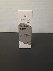 NEW NIB Veribella Fresh Set Anti Aging Face/Neck Illuminating Serum - Picture 1 of 2