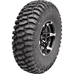 AMS TIRES Tire - M1 Evil - Front - 25x8R12 - 6 Ply 1200-6611 - Picture 1 of 3