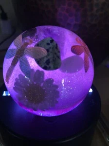 2.5” diameter Orgonite Sphere, Chakra Energy quartz crystal healing - Picture 1 of 5