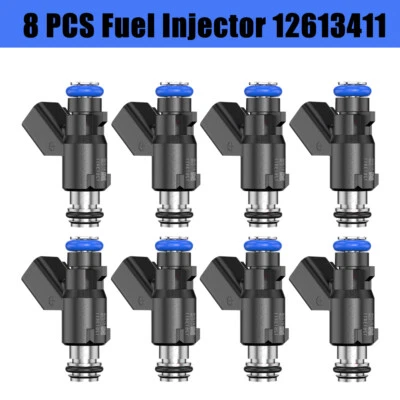 Inyectores de combustible originales 12613411 8 piezas para GMC Yukon XL 1500 5,3 L V8 2010-2014 Foto 1 de 4