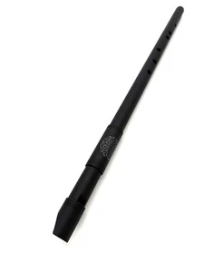 Stealth Custom Black Low C Irish Tin Penny Whistle Nick Metcalf Tunable - Picture 1 of 7