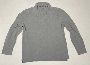 Herren Large J. Crew grau Langarm 1/4 Knopf lässiger Auszug (20) - Bild 1 von 7
