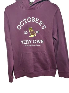 OVO October's Very Own "Same City Same Friends" Purple Maroon Hoodie Drake L - Picture 1 of 6