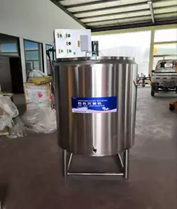 Macchina per pastorizzazione commerciale 500 L pastorizzatore per sterilizzazione latte - Foto 1 di 4
