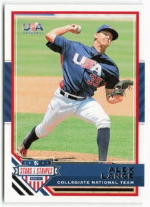 2017 Alex Lange Panini USA Baseball Stars & Stripes Rookie - Bild 1 von 2