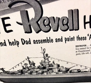 Revell Hobby Bausätze Vintage Printwerbung Spaß für die ganze Familie - Bild 1 von 3