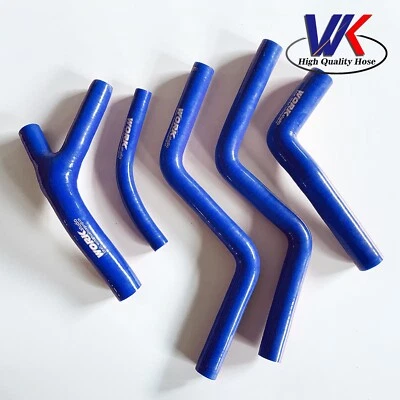 Manguera radiador refrigerante azul apta 85-87 Honda CR250R CR 250 R CR250 1985 1986 1987 Foto 1 de 4