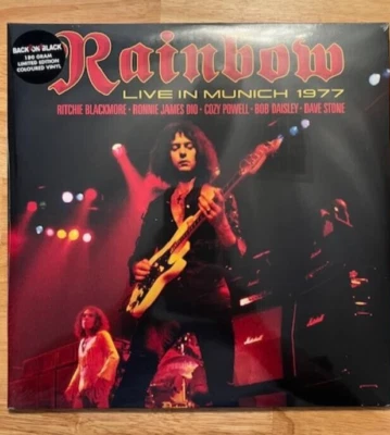 Rainbow - Live In Munich 1977(180 LTD COLORED Vinyl 2LP)STILL SEALED - Image 1 of 2