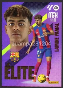 LAMINE YAMAL ELITE #7 FC BARCELONA 2024-25 CROMO MEGACRACKS LA LIGA PANINI 24/25 - Imagen 1 de 2