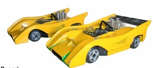 E32 Mc Laren Chevrolet M8F Can Am 1:43 Scale Politoys Made In Italy Lot of 2 - Picture 1 of 7
