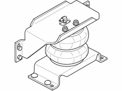 Kit de nivelación de elevación de aire delantera Firestone 96366GR 2012 2013 para Ram 3500 2011-2020 Foto 1 de 3