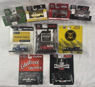 Lot of 9 - M2 Machines Syndicate 1/64 Studebaker CocaCola Jeep Rare Collection - Image 1 of 4