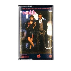 COOKIE Motion Picture Soundtrack Cassette Tape OG 1989 THOMAS NEWMAN Rare - Picture 1 of 5