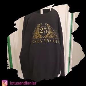 Biggie Smalls Ready to Die Sweatshirt Sz Large - Picture 1 of 6