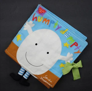 Sandra Magsamen Huggable Loveable Cloth Book Humpty Dumpty Baby Soft Interactive - Picture 1 of 8