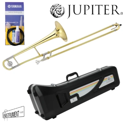 Trombón tenor Jupiter JTB730 mejorado para estudiantes - usado / COMO NUEVO Foto 1 de 4