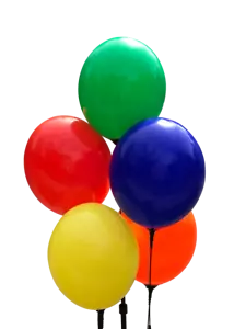 Globos de repuesto para kit de globos reutilizables | solo globos | 5 globos múltiples - Imagen 1 de 3
