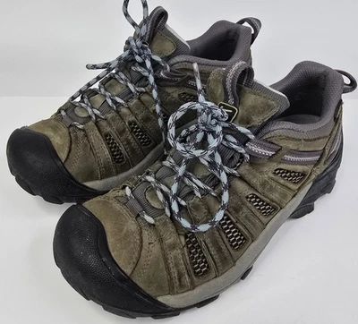 KEEN Women's Size 7 Voyageur Low Trail Hiking Shoes Brown Olive Green - Image 1 of 4
