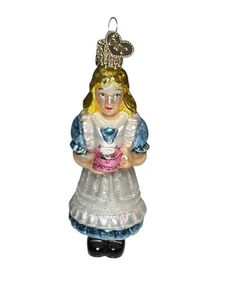 Alte Welt Weihnachten Glas Ornament OWC Alice Wonderland Figur - Bild 1 von 5