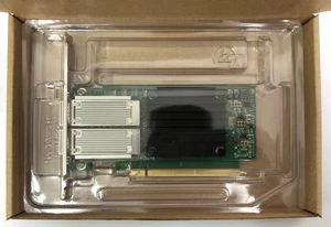 Mellanox CX416A Connectx-4 MCX416A-BCAT Dual Port 40/56 GbE QSFP28 PCIe Adapter - Picture 1 of 6