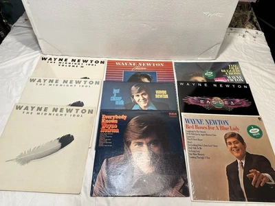WAYNE NEWTON Lot of 9 LPs: Capitol -RCA-Aries-Waynco -- 1973-1979 - Image 1 of 4