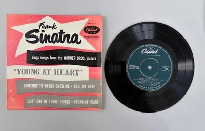 FRANK SINATRA ... YOUNG AT HEART ...EP ...VERY GOOD +...1955 - Image 1 of 2