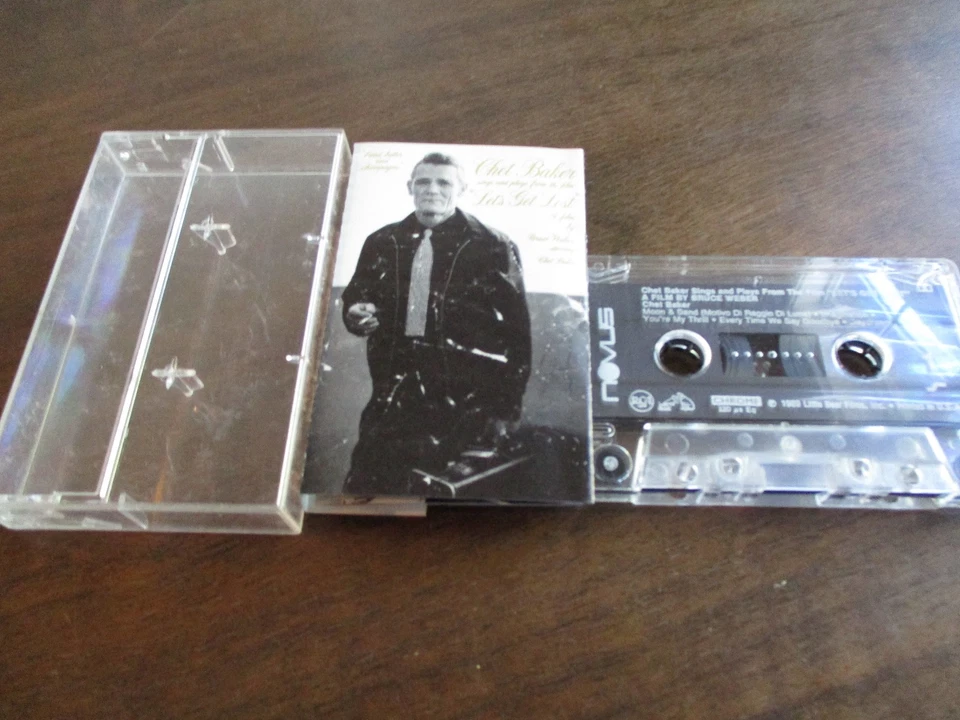 Chet Baker sings & plays from film "Let's Get Lost" Cassette Solid VG+ $19.95 - Image 1 of 1