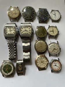 Herrenuhren Konvolut - Bastler Defekt Handaufzug - Bild 1 von 8