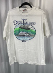 T-shirt grafica vintage anni 90 Disney Dixie Landings Resort OSFA made in USA - Foto 1 di 9
