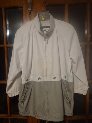 Fleet Street Size XL Beige/Green Water Resistant Jacket. Freshly Dry Cleaned**** - Image 1 of 4