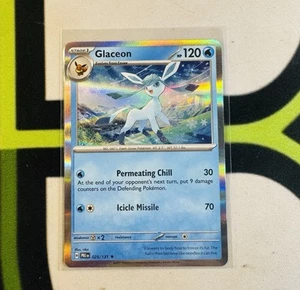 Glaceon 25/131 - Pokemon Evoluzioni Prismatiche Poke Ball Reverse Holo - Mint - Foto 1 di 1