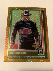 2025 Panini Donruss Optic Card Nascar Orange Velocity #15 Jeff Gordon - Picture 1 of 2
