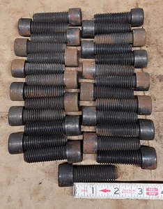 Tornillo de tapa de cabeza de enchufe de 5/8"-11 x 2" óxido negro aleación acero cantidad 27 - Imagen 1 de 1