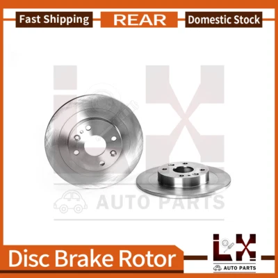 后 OE 等效布雷博制动转子套件适用于马自达 Protege 1990 1991 1993 — 第 1/4 张图片