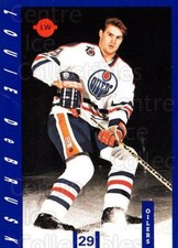 1991-92 Edmonton Oilers IGA #4 Louie DeBrusk