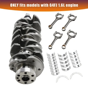 G4FJ 1.6L Crankshaft & Connecting Rods & Bearings For Hyundai Tucson 2015-20 A3 - Picture 1 of 14