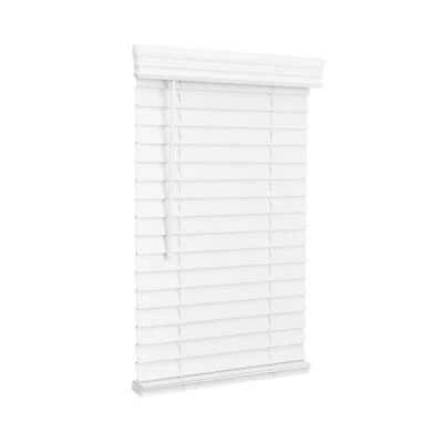 Lotus & Windoware Cordless, 2 Inch Faux Wood Blind, Window Blinds, Blinds & S... - Image 1 of 4