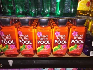 5 Sunset By The Pool Shower Gel Body Wash Bath & And Body Works 10 Oz Sealed - Picture 1 of 1