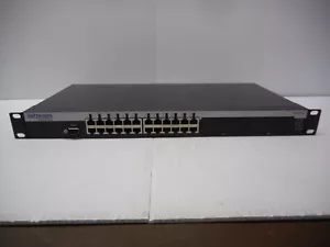 Enterasys V-Series 24 Port Ethernet Matrix Switch Model V2H124-24 + Power Supply - Picture 1 of 11